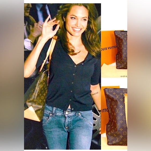 LOUIS VUITTON Mezzo Tote Monogram Shoulder Bag - Picture 4 of 13